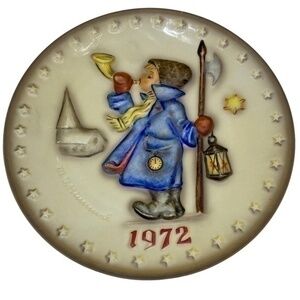 Vintage Goebel M.J. Hummel Plate/Plaque Hum265 W. Germany 1971